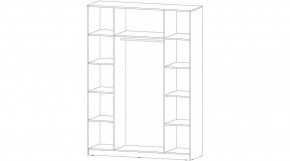 ЭЛЕГАНТ Спальный гарнитур (модульный) графит в Тарко-Сале - tarko-sale.mebel24.online | фото 6