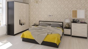 Фиеста Кровать 1800, цвет венге/дуб лоредо, ШхГхВ 183,5х203,5х80 см., сп.м. 1800х2000 мм., без матраса, основание есть в Тарко-Сале - tarko-sale.mebel24.online | фото 5