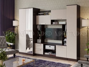 ФЛОРА Стенка (2700) ЛДСП (Дуб Беленый/Венге) в Тарко-Сале - tarko-sale.mebel24.online | фото