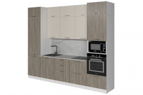 ФЬЮДЖИ Кухонный гарнитур Экстра (3000 мм) в Тарко-Сале - tarko-sale.mebel24.online | фото 4