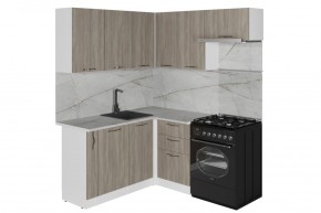 ФЬЮДЖИ Кухонный гарнитур Мега Прайм (1600*1700 мм) в Тарко-Сале - tarko-sale.mebel24.online | фото 3