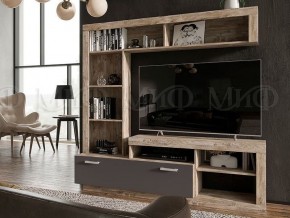 АНГАРА Гостиная (модульная) Графит/дуб юкон в Тарко-Сале - tarko-sale.mebel24.online | фото 2
