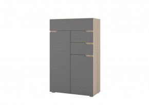 Гостиная АНТАЛИЯ (модульная) Сонома/Графит софт в Тарко-Сале - tarko-sale.mebel24.online | фото 9