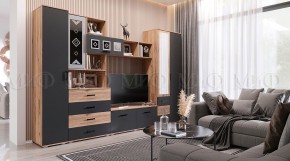 БЕЛЛА Гостиная (модульная) графит в Тарко-Сале - tarko-sale.mebel24.online | фото 1