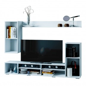 Гостиная Диаманд (белый/белый глянец) в Тарко-Сале - tarko-sale.mebel24.online | фото 2