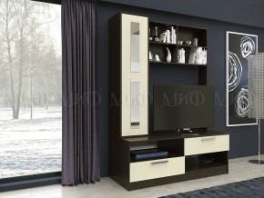 Гостиная Фиеста центр (Дуб Беленый/Венге) в Тарко-Сале - tarko-sale.mebel24.online | фото 3