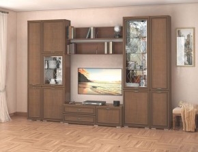 Гостиная-горка Ливорно орех в Тарко-Сале - tarko-sale.mebel24.online | фото 4