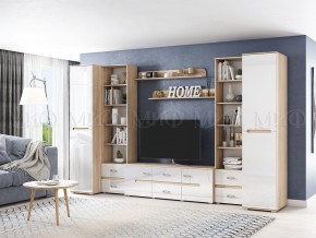 КИМ Гостиная (модульная) МДФ (белый) в Тарко-Сале - tarko-sale.mebel24.online | фото