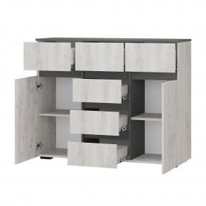 Гостиная Мрия (модульная) Бетон пайн светлый/Графит в Тарко-Сале - tarko-sale.mebel24.online | фото 14