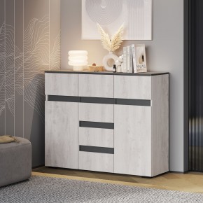 Гостиная Мрия (модульная) Бетон пайн светлый/Графит в Тарко-Сале - tarko-sale.mebel24.online | фото 17
