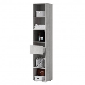 Гостиная Мрия (модульная) Бетон пайн светлый/Графит в Тарко-Сале - tarko-sale.mebel24.online | фото 5