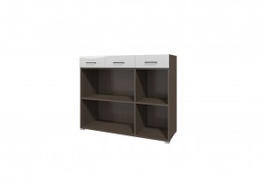 Гостиная Ненси (модульная) Венге/Белый глянец в Тарко-Сале - tarko-sale.mebel24.online | фото 5