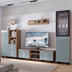 Гостиная Олива (Дуб каньон/MF11 Шарли бриз) в Тарко-Сале - tarko-sale.mebel24.online | фото