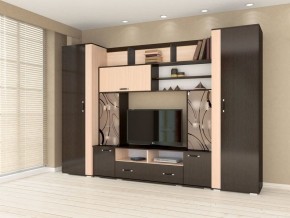 Гостиная Оскар-18-2 венге-дуб молочный в Тарко-Сале - tarko-sale.mebel24.online | фото