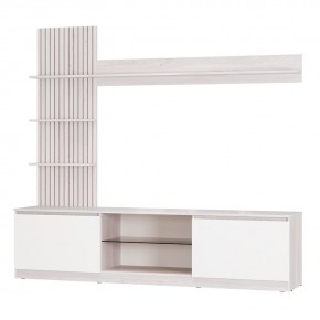 Гостиная Убер ГС-05 (ясень белый/белый) в Тарко-Сале - tarko-sale.mebel24.online | фото 2