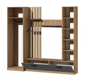 Гостиная Юджи (Дуб Крафт золотой/Графит) в Тарко-Сале - tarko-sale.mebel24.online | фото 3