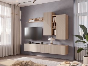 Гостиный модуль Эмилия ГМ-12 (Дуб смоки/Айриш (MF03)) в Тарко-Сале - tarko-sale.mebel24.online | фото 3