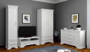 ГРАЦИЯ Гостиная (модульная) белый лак матовый в Тарко-Сале - tarko-sale.mebel24.online | фото 2