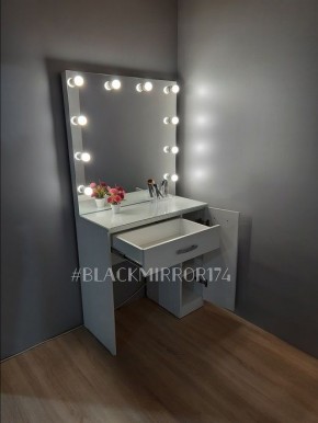 Гримерный стол ГС1БД80 в Тарко-Сале - tarko-sale.mebel24.online | фото 4