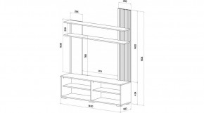 КАРОЛИНА Гостиная в Тарко-Сале - tarko-sale.mebel24.online | фото 3
