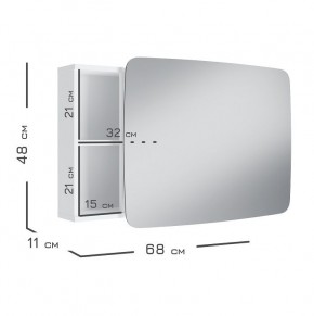 Кларити Шкаф зеркальный 16.312.06 (сдвижной фасад) в Тарко-Сале - tarko-sale.mebel24.online | фото 3