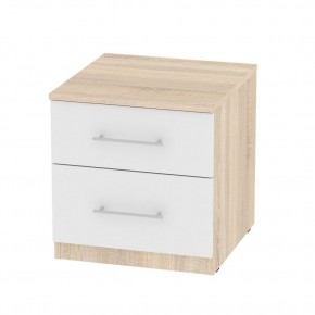 Комод K-48x45x45-1 Калисто (тумба прикроватная) ДСС-Белый в Тарко-Сале - tarko-sale.mebel24.online | фото