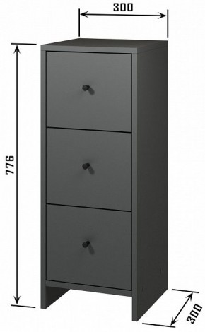 Комод Квадро в Тарко-Сале - tarko-sale.mebel24.online | фото 4