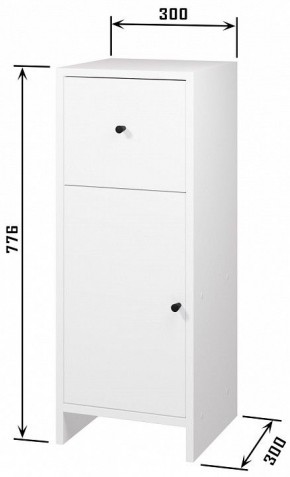Комод Квадро в Тарко-Сале - tarko-sale.mebel24.online | фото 3