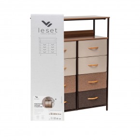 Комод Leset Локи 8 ящ. с полкой в Тарко-Сале - tarko-sale.mebel24.online | фото 10