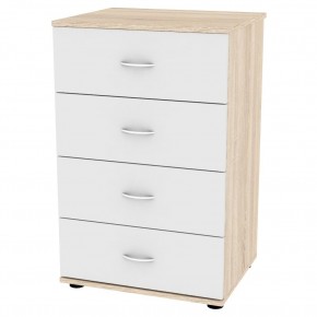 Комод "Алиса (K2)" ручка скоба (ДСС-Белый) в Тарко-Сале - tarko-sale.mebel24.online | фото