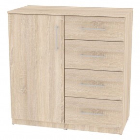 Комод "Калисто (K17)" ручка рейлинг (Дуб сонома) в Тарко-Сале - tarko-sale.mebel24.online | фото