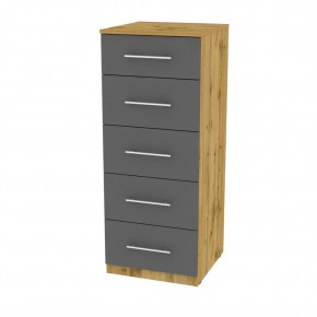 Комод "Калисто (K35)" ручка рейлинг (ДВ-Графит) в Тарко-Сале - tarko-sale.mebel24.online | фото