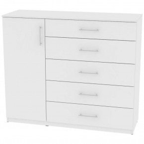 Комод "Калисто (K40)" ручка рейлинг (Белый) в Тарко-Сале - tarko-sale.mebel24.online | фото