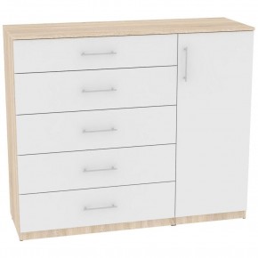Комод "Калисто (K41)" ручка рейлинг (ДСС-Белый) в Тарко-Сале - tarko-sale.mebel24.online | фото