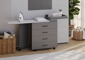 Комод с гладильной доской (Графит) в Тарко-Сале - tarko-sale.mebel24.online | фото 3