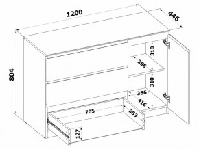 Комод Т-3Р в Тарко-Сале - tarko-sale.mebel24.online | фото 4