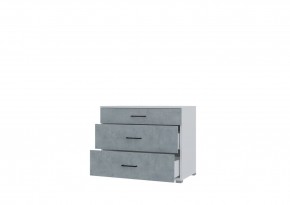 Комод VICTOR (Белый/Бетон) в Тарко-Сале - tarko-sale.mebel24.online | фото 2