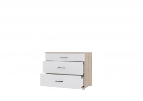Комод VICTOR (Сонома/Белый) в Тарко-Сале - tarko-sale.mebel24.online | фото 2