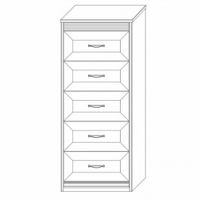 Комод высокий Неаполь в Тарко-Сале - tarko-sale.mebel24.online | фото 4
