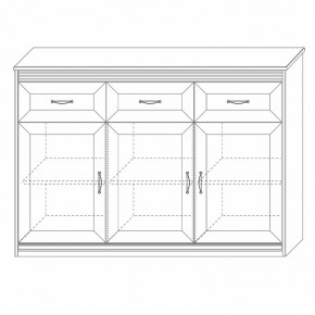 Комодино Неаполь в Тарко-Сале - tarko-sale.mebel24.online | фото 4