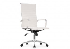 Компьютерное кресло Reus pu white / chrome в Тарко-Сале - tarko-sale.mebel24.online | фото