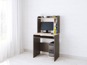 Компьютерный стол Грета-1 венге/дуб молочный в Тарко-Сале - tarko-sale.mebel24.online | фото