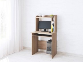 Компьютерный стол Грета-1 ясень шимо/дуб сонома в Тарко-Сале - tarko-sale.mebel24.online | фото