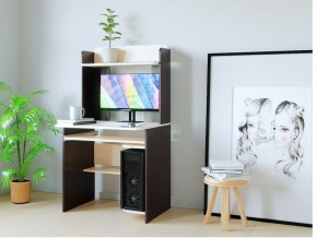 Компьютерный стол КЛ №5.5 (Венге/Дуб молочный) в Тарко-Сале - tarko-sale.mebel24.online | фото