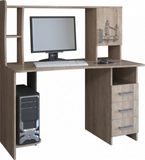 Компьютерный стол КЛ №6.4 (дуб баррик) в Тарко-Сале - tarko-sale.mebel24.online | фото