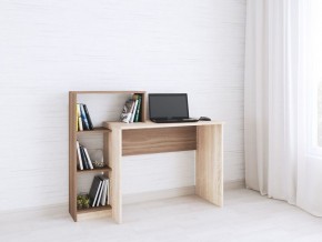 Компьютерный стол Квартет-2 Дуб сонома/Ясень шимо в Тарко-Сале - tarko-sale.mebel24.online | фото