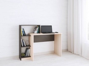 Компьютерный стол Квартет-2 венге/дуб молочный в Тарко-Сале - tarko-sale.mebel24.online | фото