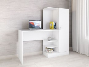 Компьютерный стол Квартет-6 Белый в Тарко-Сале - tarko-sale.mebel24.online | фото
