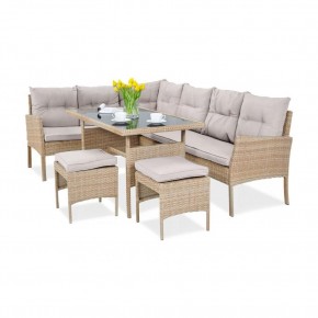 Комплект плетеной мебели AFM-107B Beige (3 кор.) в Тарко-Сале - tarko-sale.mebel24.online | фото 3