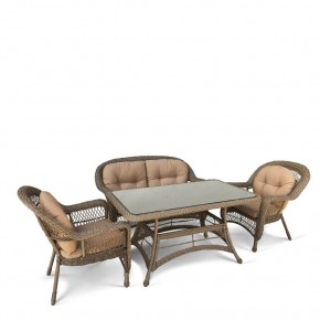 Комплект плетеной мебели T130/LV-520BB-Beige_Beige в Тарко-Сале - tarko-sale.mebel24.online | фото 1
